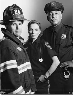 First Responders - Black and White